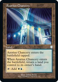 Azorius Chancery (Retro Frame), Commander: The Brothers' War