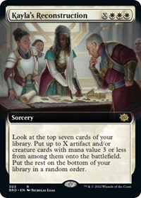 Kayla's Reconstruction (Extended Art), The Brothers' War