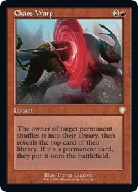 Chaos Warp (Retro Frame), Commander: The Brothers' War
