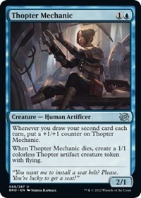 Thopter Mechanic, The Brothers' War