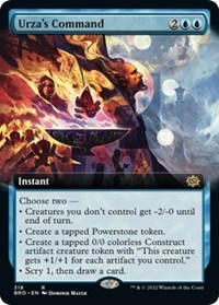 Urza's Command (Extended Art), The Brothers' War