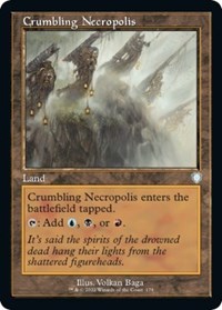 Crumbling Necropolis (Retro Frame), Commander: The Brothers' War