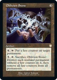 Oblivion Stone (Retro Frame), Commander: The Brothers' War