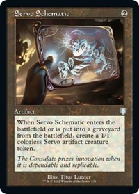 Servo Schematic (Retro Frame), Commander: The Brothers' War