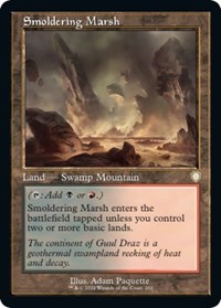 Smoldering Marsh (Retro Frame), Commander: The Brothers' War