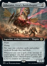 Liberator, Urza's Battlethopter (Extended Art), The Brothers' War