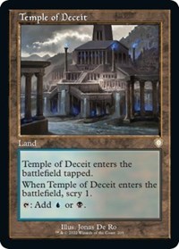 Temple of Deceit (Retro Frame), Commander: The Brothers' War