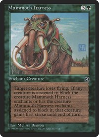 Mammoth Harness, Homelands