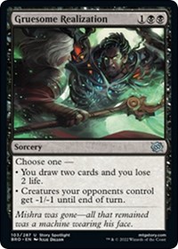 Gruesome Realization, The Brothers' War