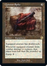 Quietus Spike, The Brothers' War: Retro Frame Artifacts