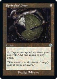 Springleaf Drum, The Brothers' War: Retro Frame Artifacts
