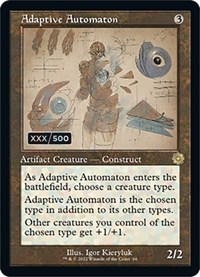 Adaptive Automaton (Schematic) (Serial Numbered), The Brothers' War: Retro Frame Artifacts