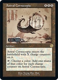 Astral Cornucopia (Schematic) (Serial Numbered), The Brothers' War: Retro Frame Artifacts