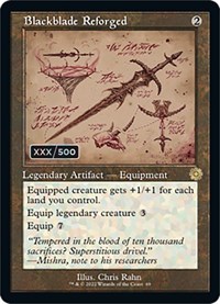 Blackblade Reforged (Schematic) (Serial Numbered), The Brothers' War: Retro Frame Artifacts