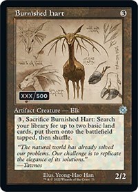 Burnished Hart (Schematic) (Serial Numbered), The Brothers' War: Retro Frame Artifacts