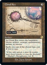 Cloud Key (Schematic) (Serial Numbered), The Brothers' War: Retro Frame Artifacts