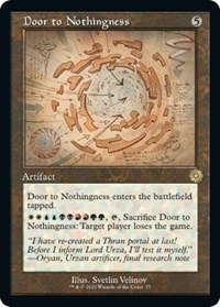 Door to Nothingness (Schematic), The Brothers' War: Retro Frame Artifacts