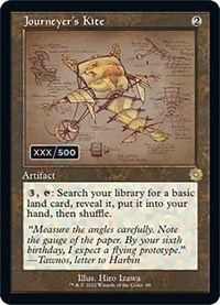 Journeyer's Kite (Schematic) (Serial Numbered), The Brothers' War: Retro Frame Artifacts