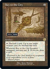 Key to the City (Schematic) (Serial Numbered), The Brothers' War: Retro Frame Artifacts