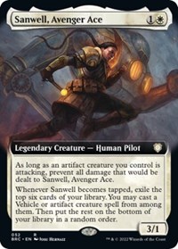 Sanwell, Avenger Ace (Extended Art), Commander: The Brothers' War