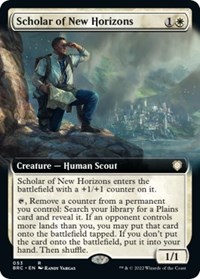 Scholar of New Horizons (Extended Art), Commander: The Brothers' War