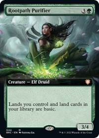 Rootpath Purifier (Extended Art), Commander: The Brothers' War