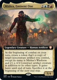 Mishra, Eminent One (Extended Art), Commander: The Brothers' War