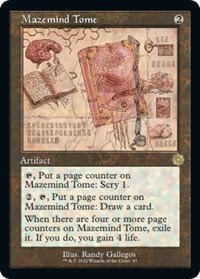 Mazemind Tome (Schematic), The Brothers' War: Retro Frame Artifacts