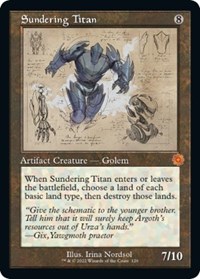 Sundering Titan (Schematic), The Brothers' War: Retro Frame Artifacts