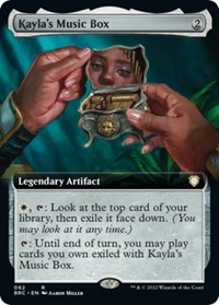 Kayla's Music Box (Extended Art), Commander: The Brothers' War