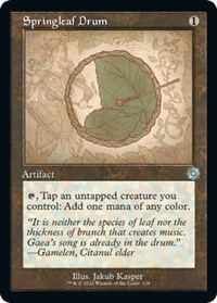 Springleaf Drum (Schematic), The Brothers' War: Retro Frame Artifacts