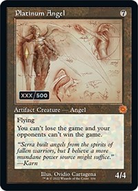Platinum Angel (Schematic) (Serial Numbered), The Brothers' War: Retro Frame Artifacts