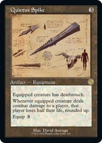 Quietus Spike (Schematic), The Brothers' War: Retro Frame Artifacts