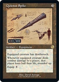 Quietus Spike (Schematic) (Serial Numbered), The Brothers' War: Retro Frame Artifacts