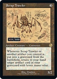 Scrap Trawler (Schematic) (Serial Numbered), The Brothers' War: Retro Frame Artifacts