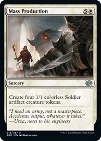 Mass Production, The Brothers' War