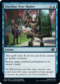 Machine Over Matter, The Brothers' War