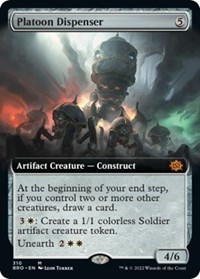 Platoon Dispenser (Extended Art), The Brothers' War