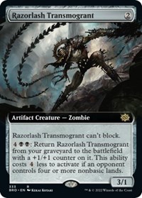 Razorlash Transmogrant (Extended Art), The Brothers' War