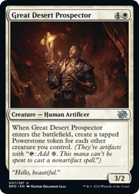 Great Desert Prospector, The Brothers' War