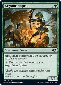 Argothian Sprite, The Brothers' War