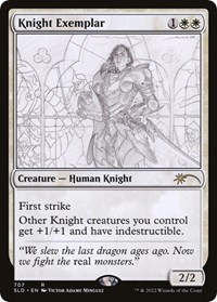 Knight Exemplar (707), Secret Lair Drop Series
