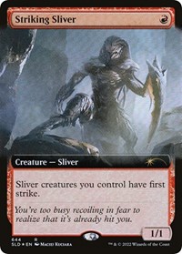Striking Sliver (Extended Art), Secret Lair Drop Series