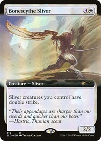 Bonescythe Sliver (Extended Art), Secret Lair Drop Series