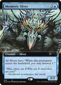 Mesmeric Sliver (Extended Art), Secret Lair Drop Series