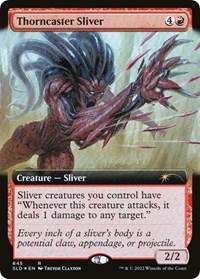 Thorncaster Sliver (Extended Art), Secret Lair Drop Series