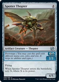 Spotter Thopter, The Brothers' War