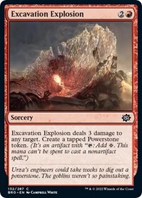 Excavation Explosion, The Brothers' War