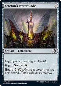 Veteran's Powerblade, The Brothers' War
