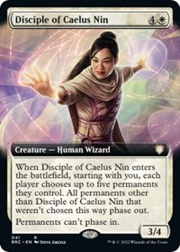 Disciple of Caelus Nin (Extended Art), Commander: The Brothers' War